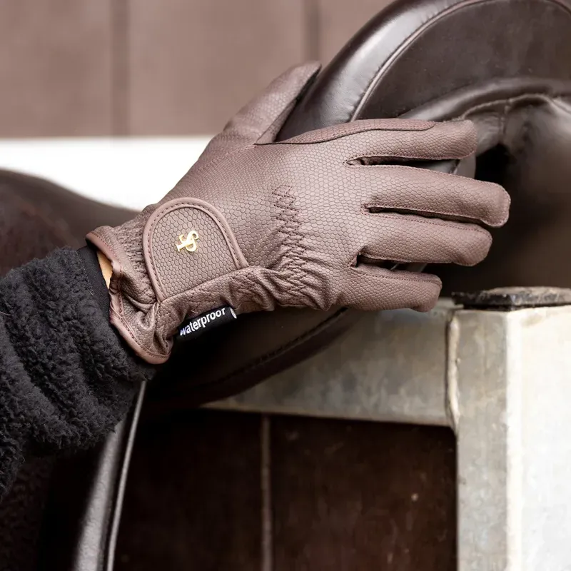 Supreme Products Thinsulate Winter Show Ring Gloves - Brown