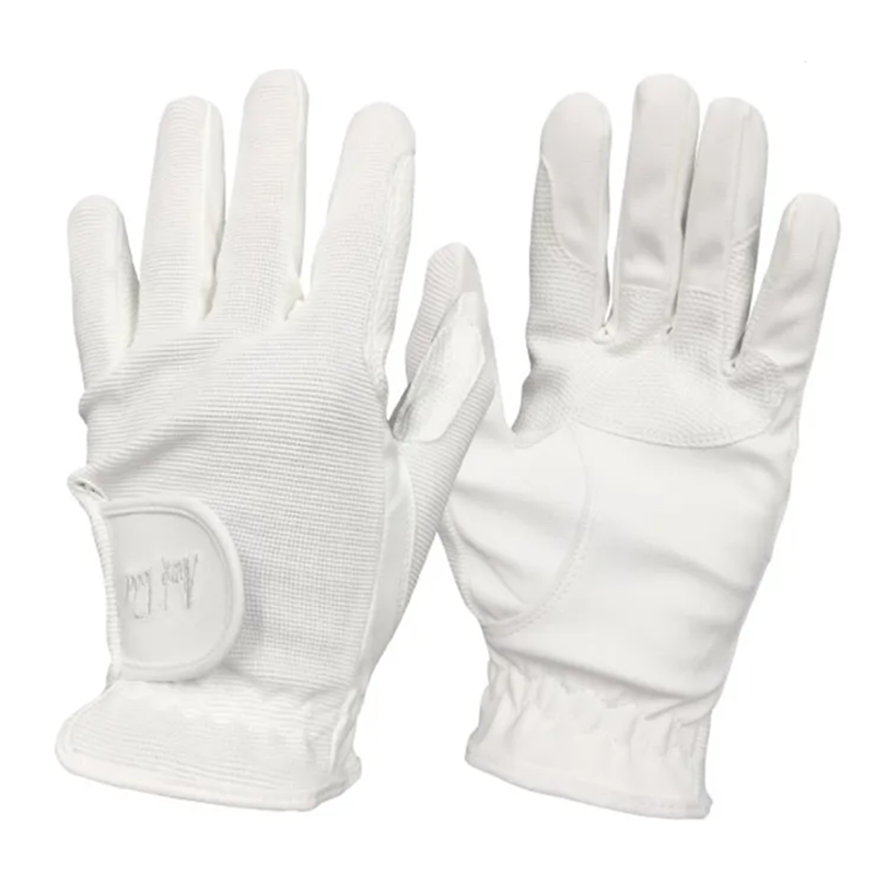 Mark Todd Super Riding Gloves - White