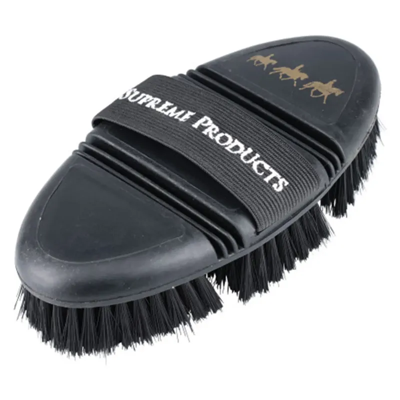 Supreme Products Pro Groom Body Brush - Black/Gold