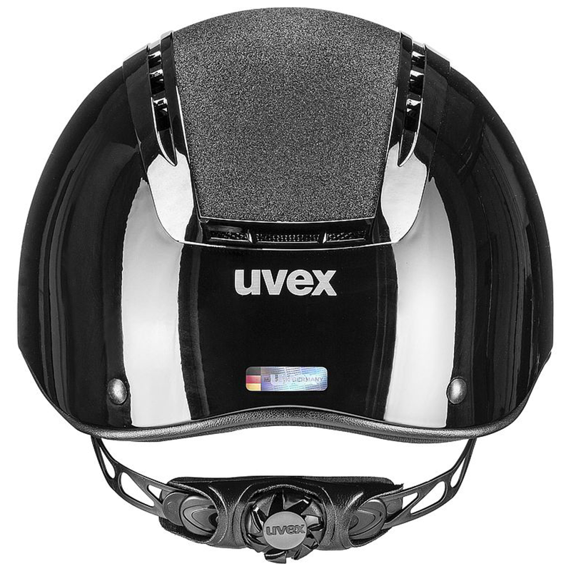 Uvex Suxxeed Blaze Riding Hat - Black Shiny-4