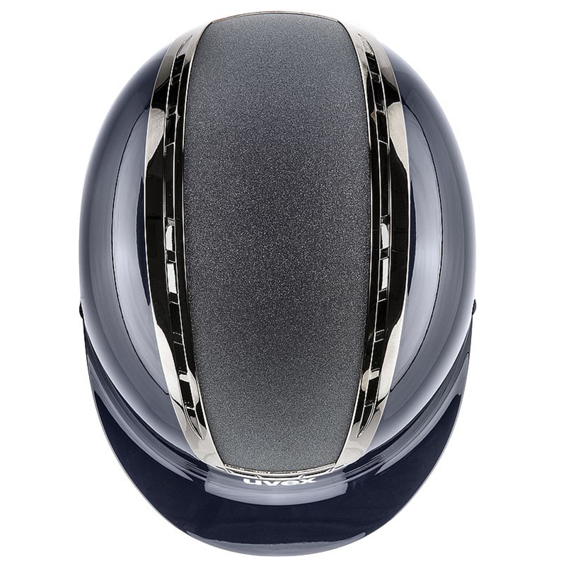 Uvex Suxxeed Blaze Riding Hat - Navy Shiny-1