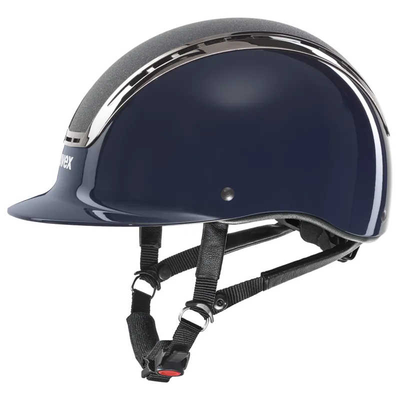 Uvex Suxxeed Blaze Riding Hat - Navy Shiny