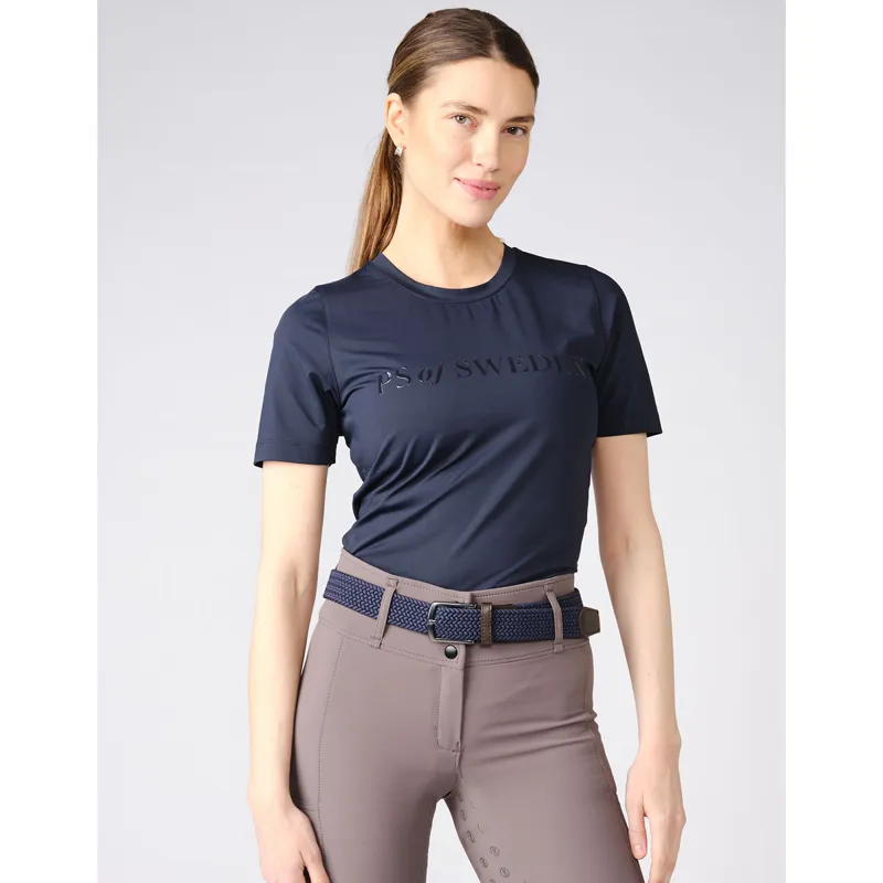 PS Of Sweden Svea Ladies Technical T-Shirt - Navy