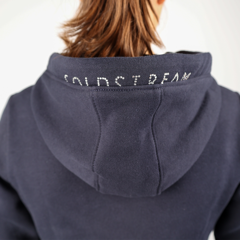Coldstream Next Generation Swanlaws Diamante Hoodie - Navy-2