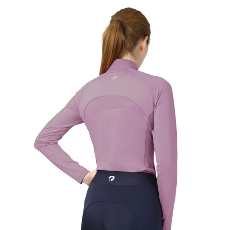 Hy Equestrian Synergy Base Layer - Grape-1