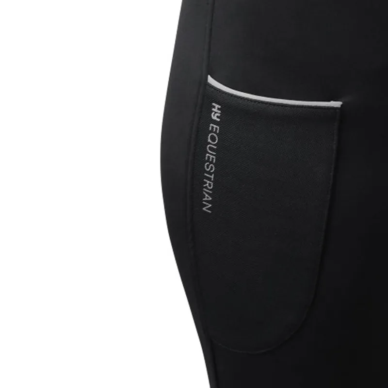 Hy Equestrian Synergy Riding Tights - Black-3