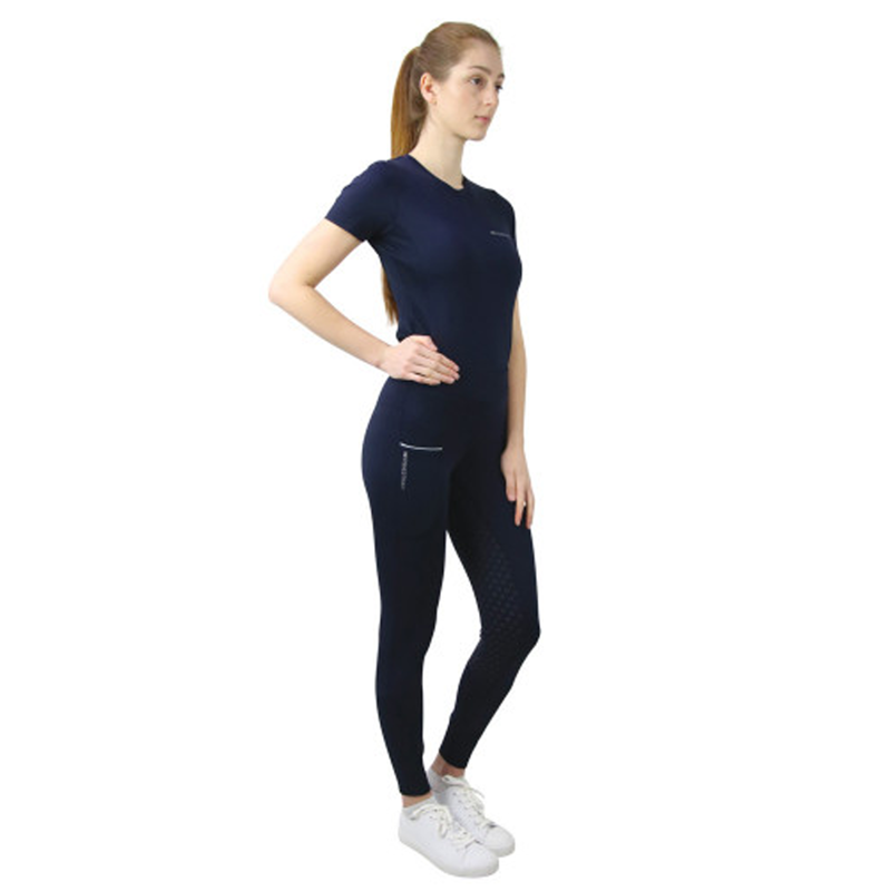 Hy Equestrian Synergy Riding Tights - Navy