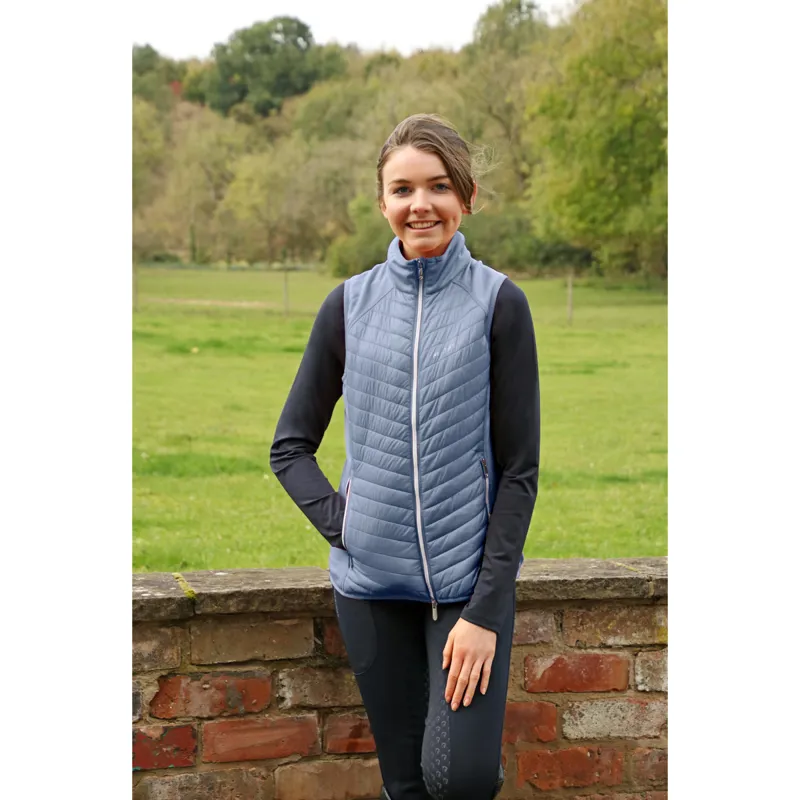 Hy Equestrian Synergy Lightweight Padded Gilet - Riviera