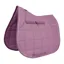 Hy Equestrian Synergy Saddle Pad - Grape/Silver