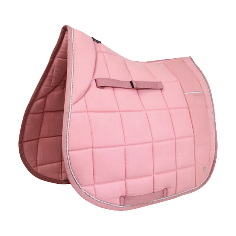 Hy Equestrian Synergy Saddle Pad - Rose/Silver