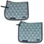 Kingsland KLTaliah Satin Saddle Pad - Blue Stormy Weather