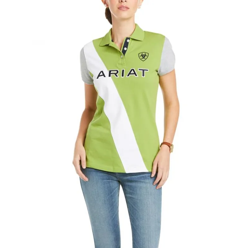 Ariat Womens Taryn SS Polo - Peridot
