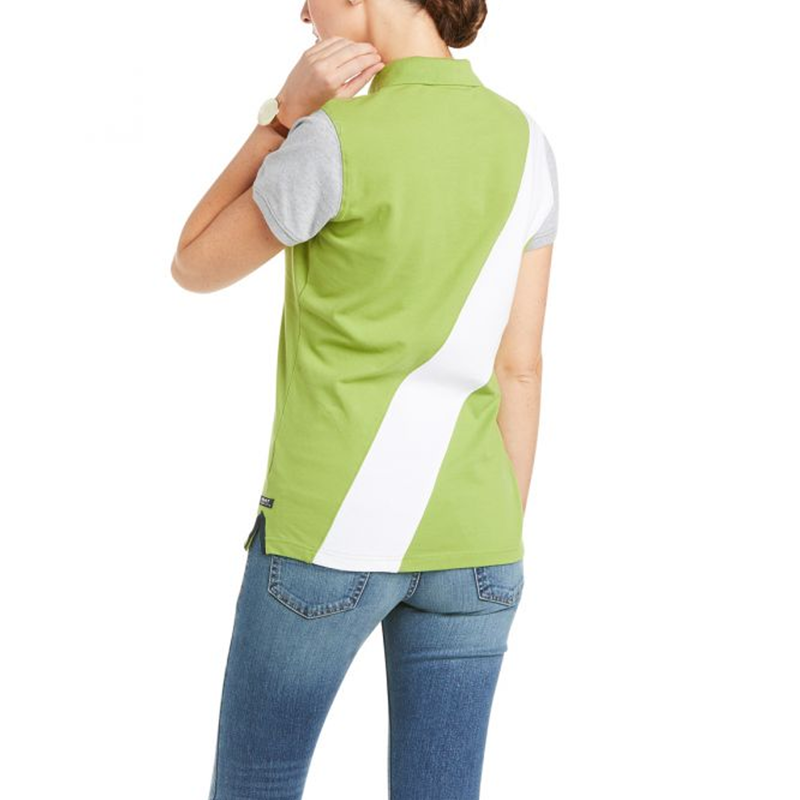 Ariat Womens Taryn SS Polo - Peridot-1