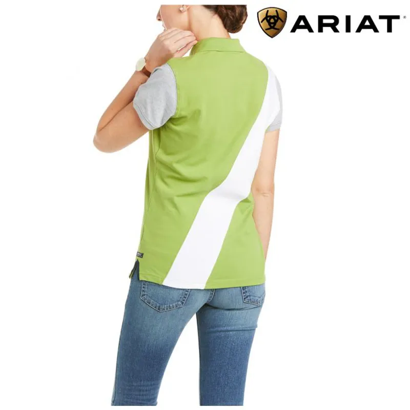 Ariat Women's Taryn Polo - Frayed Red-1