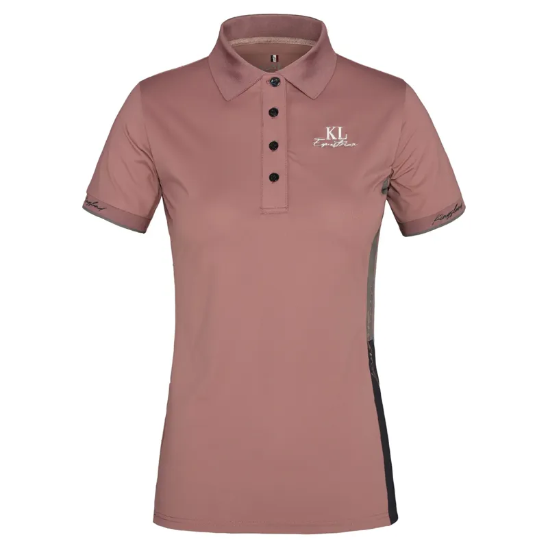 Kingsland KLtaylin Ladies Tec Pique Polo Shirt - Rose Taupe