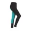 Shires Two Tone Wessex Jodhpurs - Black/Teal