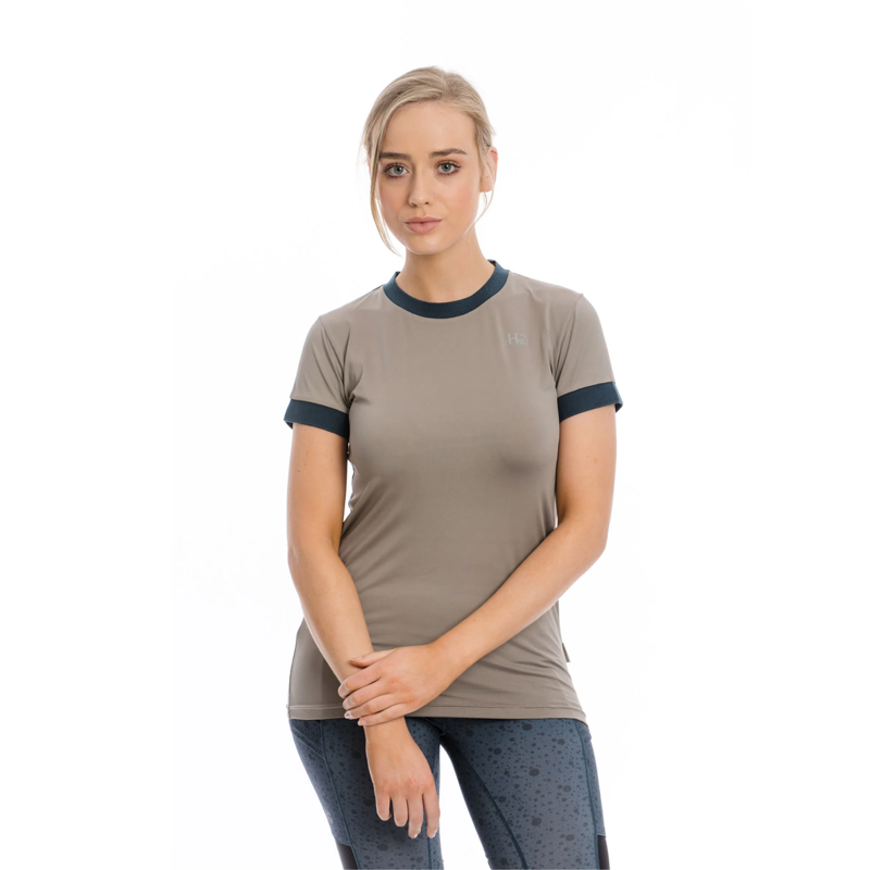 Horseware Ladies Technical T-Shirt - Silver Cloud
