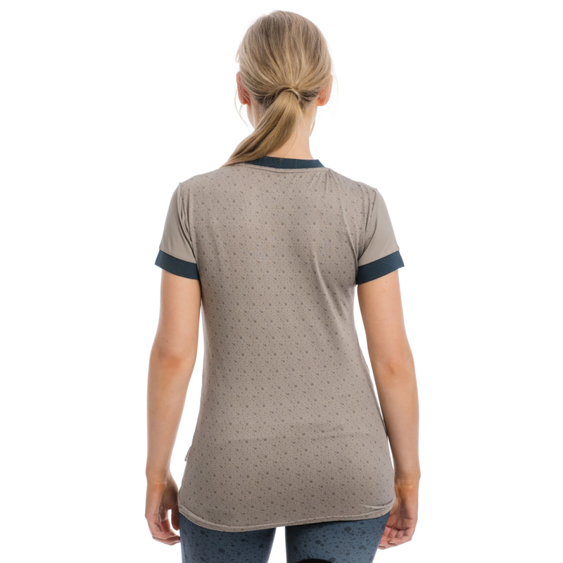 Horseware Ladies Technical T-Shirt - Silver Cloud-1