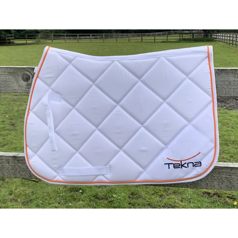 Tekna Jumping Saddlepad - White - Pony