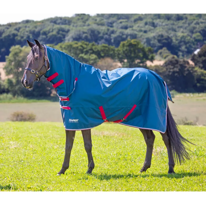 Shires Tempest Original Lite Turnout Combo Rug - Teal