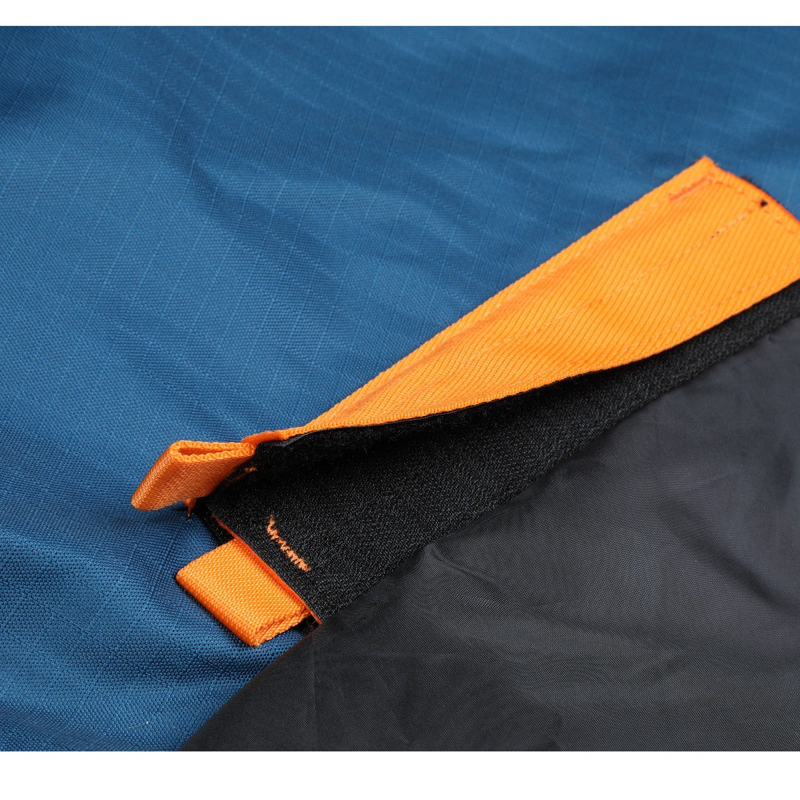 Shires Tempest Original Lite Turnout Rug and Neck Set - Teal-2