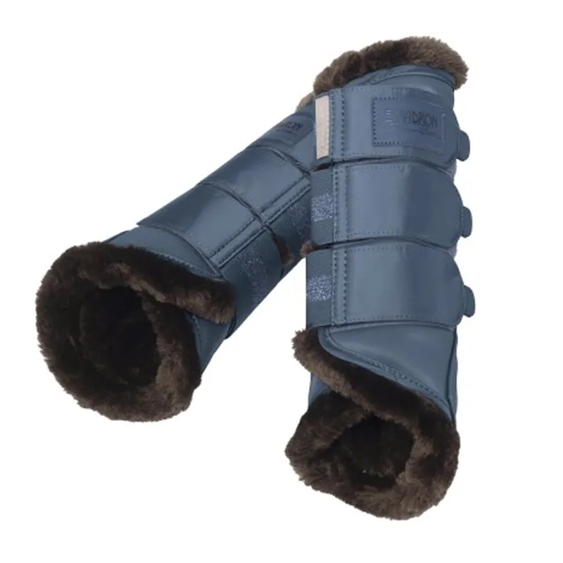 Eskadron Soft Slate Faux Fur Tendon Boots Platinum 2020 - Vintage Blue