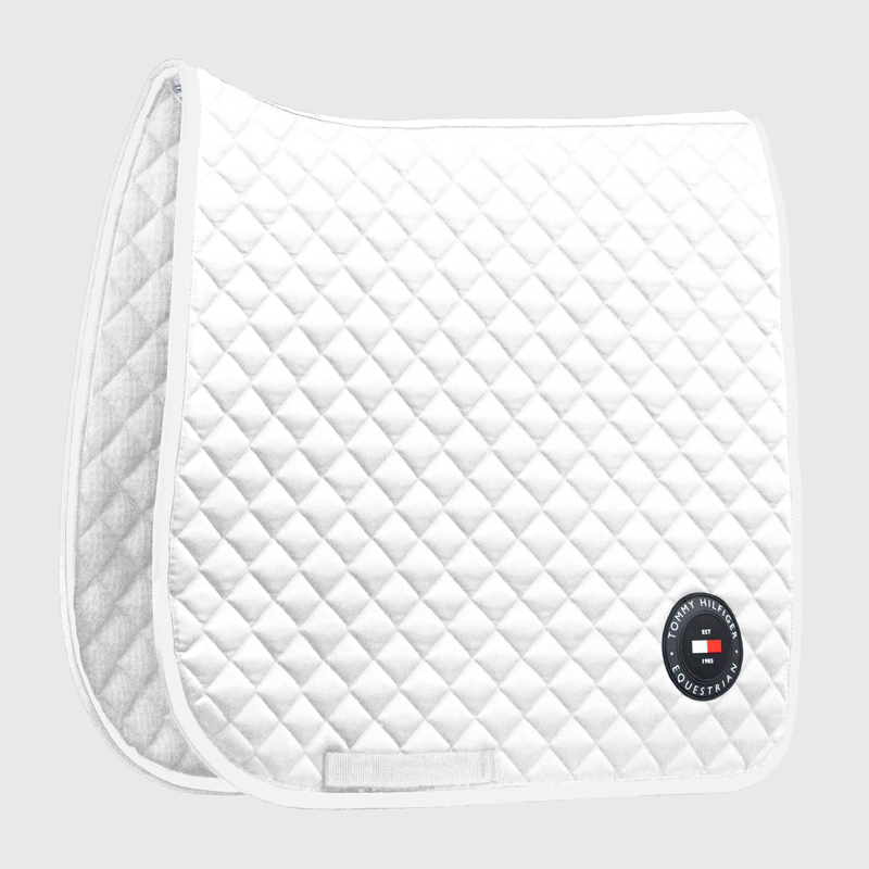 Tommy Hilfiger TH Global Waffle Dressage Pad - Optic White-1