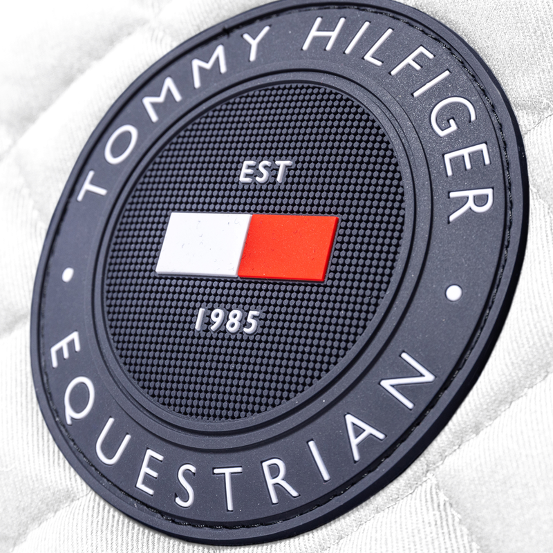 Tommy Hilfiger TH Global Waffle Dressage Pad - Optic White-2
