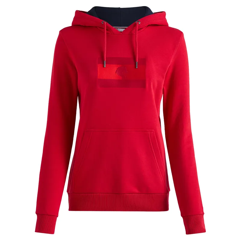 Tommy Hilfiger Women's Embroidery Logo Hoody - Primary Red
