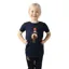Hy Equestrian Thelwell Collection Children's Badge T-Shirt - Navy