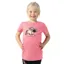 Hy Equestrian Thelwell Collection Children's Badge T-Shirt - Pink