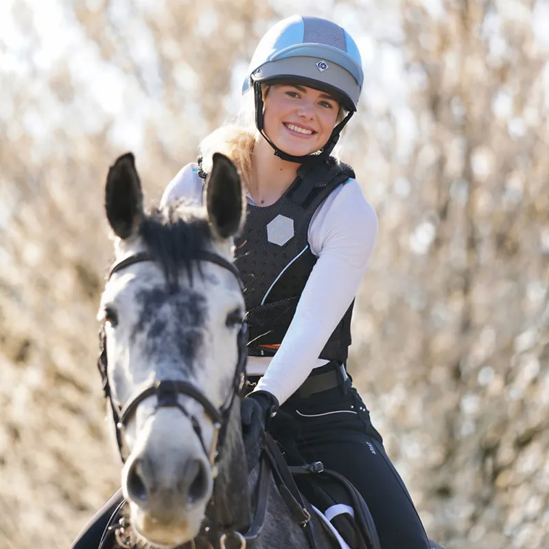 Charles Owen This Esme Ventilated Silk-3