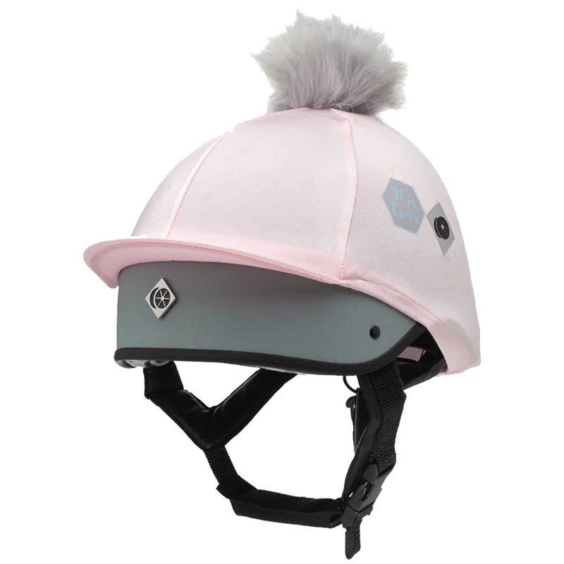 Charles Owen This Esme Pom Pom Silk-2