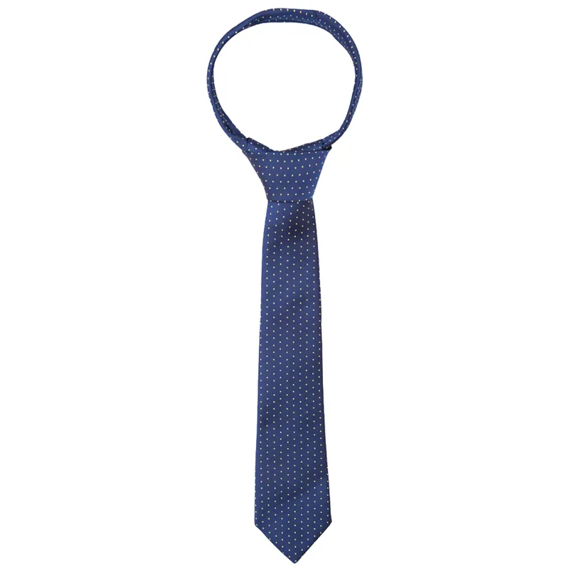 Supreme Products Show Tie - Navy/Gold Spot