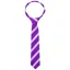 Supreme Products Show Tie - Purple/Lilac Stripe