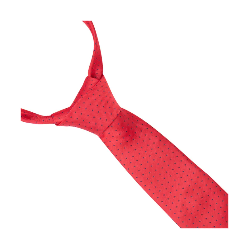 Supreme Products Show Tie - Red/Navy Spot-2