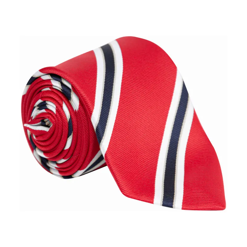Supreme Products Show Tie - Red/Navy Stripe-1