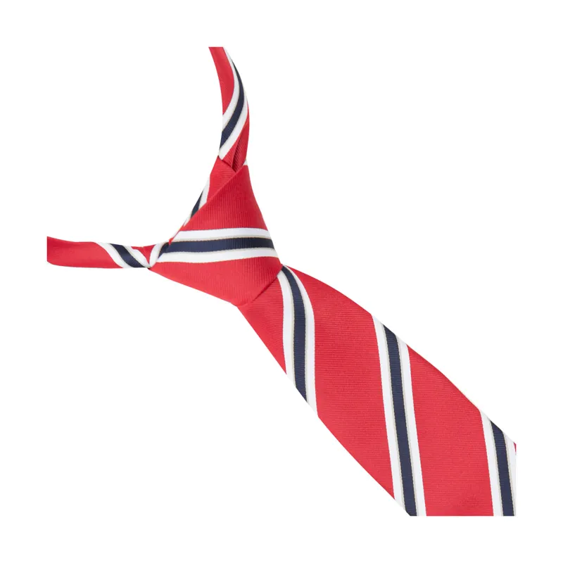 Supreme Products Show Tie - Red/Navy Stripe-2