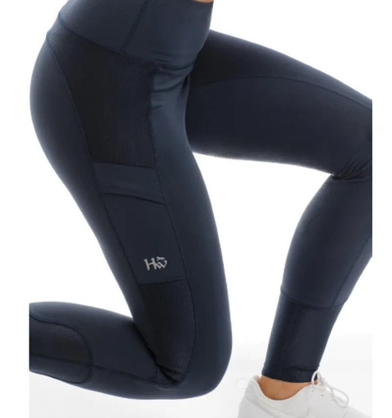 Horseware Riding Tights w/o Knee Patch - Navy-3