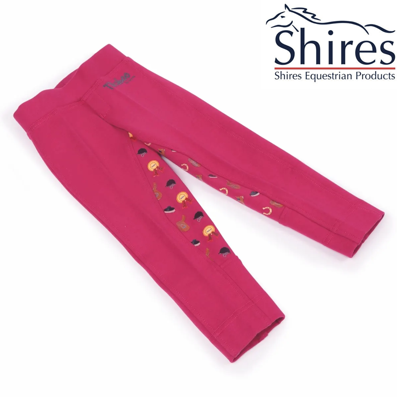 Tikaboo Children's Jodhpurs - Raspberry