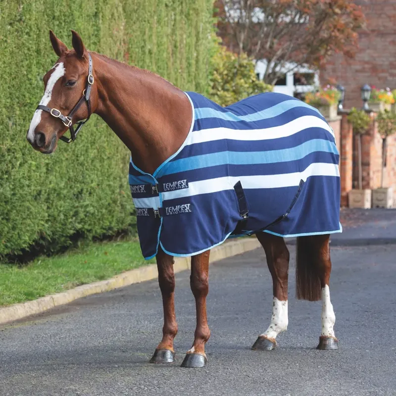 Shires Tempest Original Newmarket Fleece Rug - Blue 