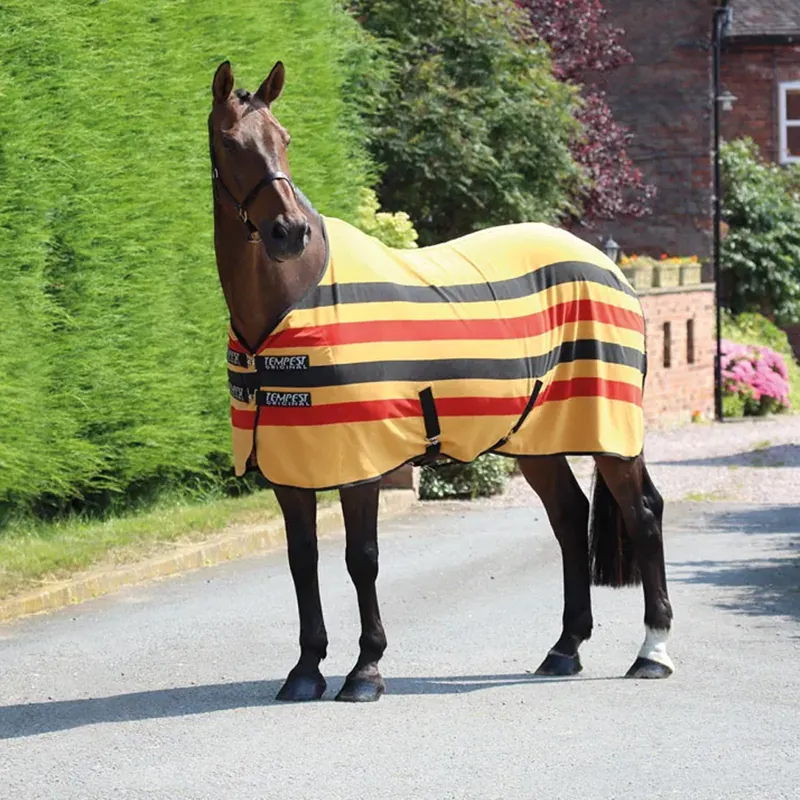 Shires Tempest Original Newmarket Fleece Rug - Newmarket Stripe 