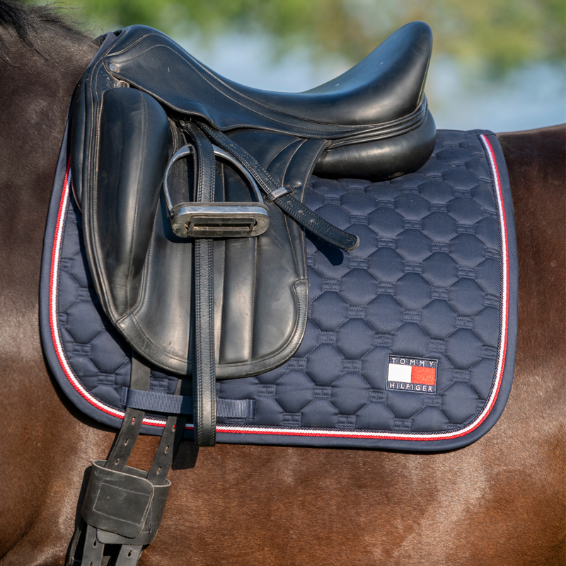 Tommy Hilfiger Kingston Dressage Saddle Pad - Desert Sky-2