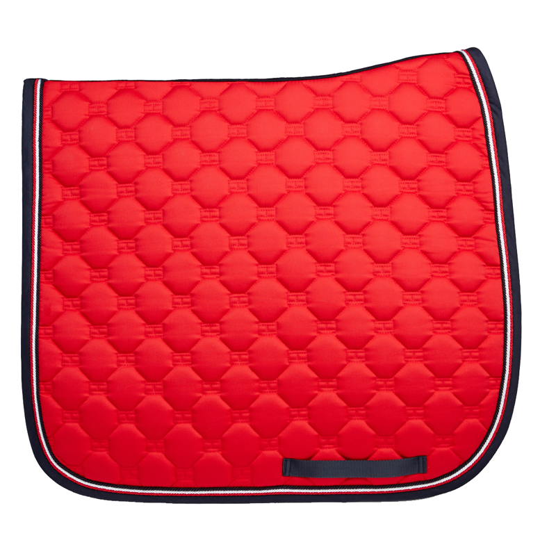 Tommy Hilfiger Kingston Dressage Saddle Pad - Primary Red-1