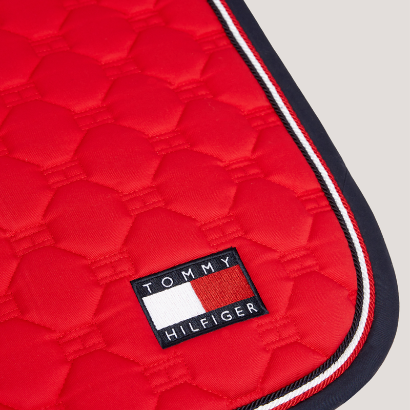 Tommy Hilfiger Kingston Dressage Saddle Pad - Primary Red-4