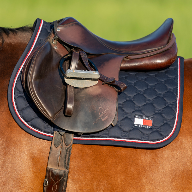 Tommy Hilfiger Kingston Jumping Saddle Pad - Desert Sky-4