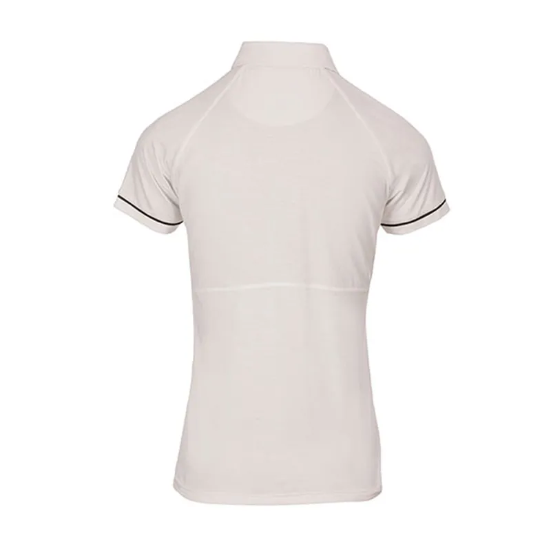 Horseware AA Platinum Tonara Classic Bamboo Polo - White-1
