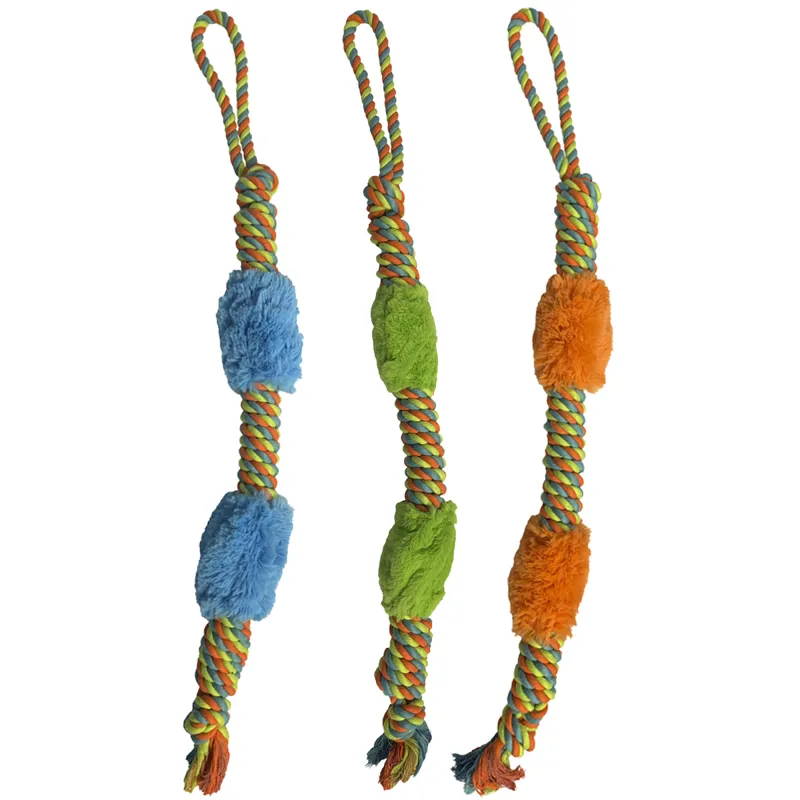 Hem And Boo Rope With Fur - Mixed Colours