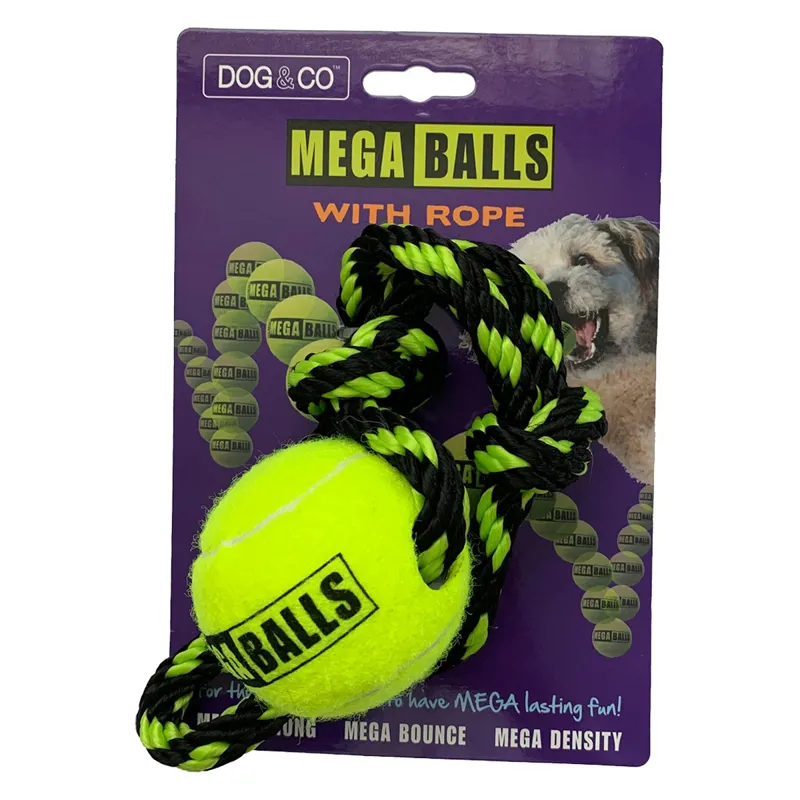 Hem And Boo Mega 2.5 Ball With Rope 