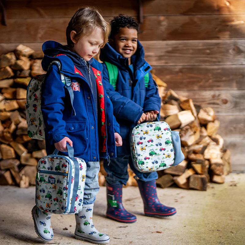Tractor Ted Machines Lunch Bag-8